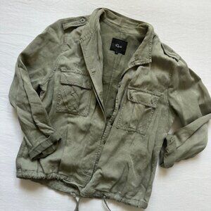 Rails Maverick Sage Green Lightweight Utility Jacket - Sage Green Size S